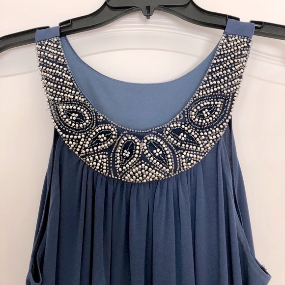 Sexy Short Dress with Stunning Pearls & Beadwork - EUC (worn once) Large - Picture 2 of 6